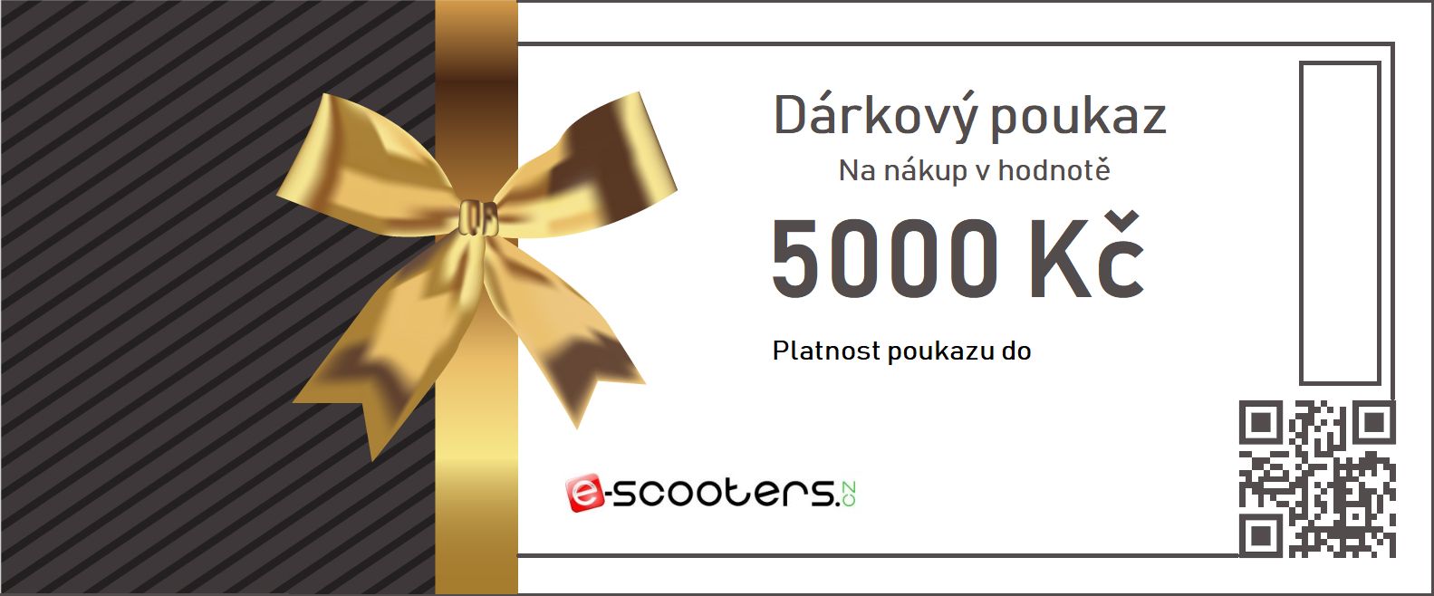 Dárkový poukaz 5000 Kč