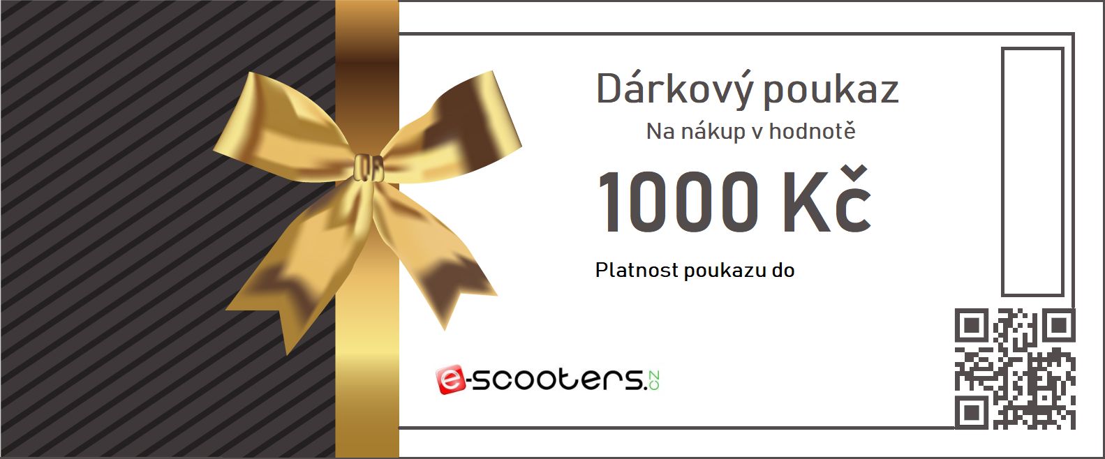 Dárkový poukaz 1000 Kč