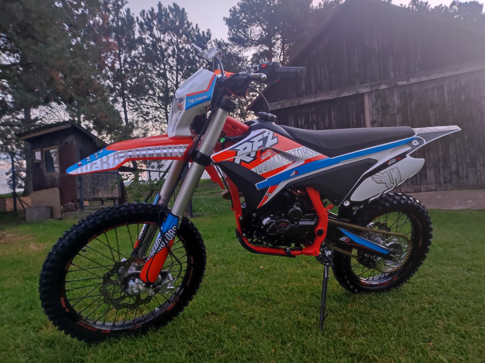Pitbike Apollo THUNDER 300cc 21/18 Oranžová