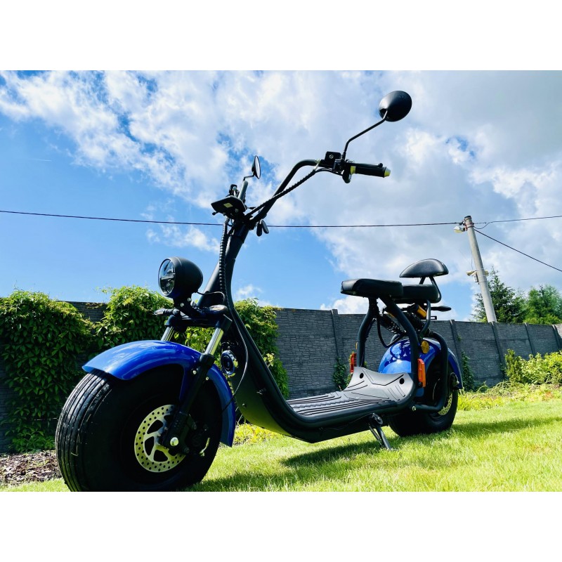 Elektrická koloběžka Lera Scooters C1+ 1500W modrá