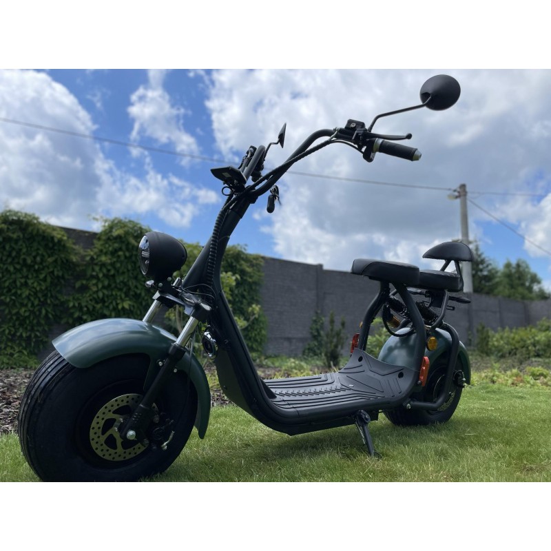 Elektrická koloběžka Lera Scooters C1+ 1500W zelená
