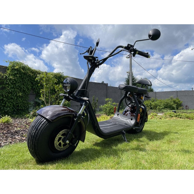 Elektrická koloběžka Lera Scooters C1+ 1500W hnědá
