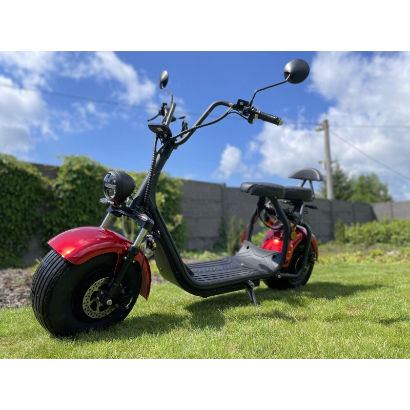Elektrická koloběžka Lera Scooters C1+ 1500 W červená