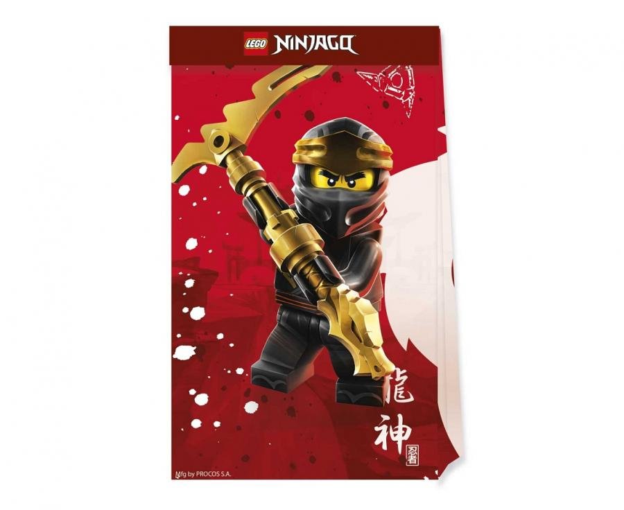 Dárkové tašky Lego Ninjago, 4 ks