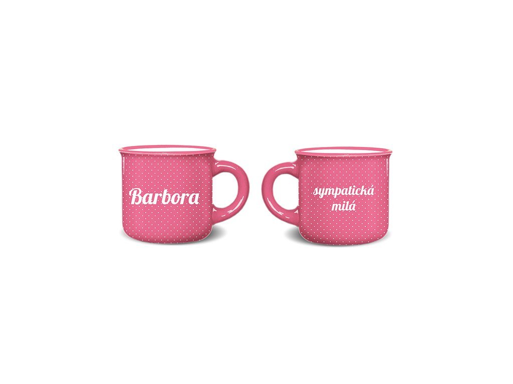 Hrnek se jménem BARBORA mini