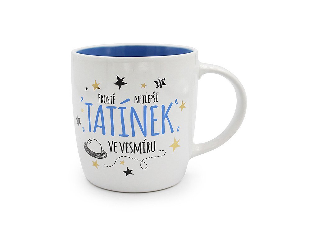 Dárkový hrnek Nejlepší tatínek ve vesmíru