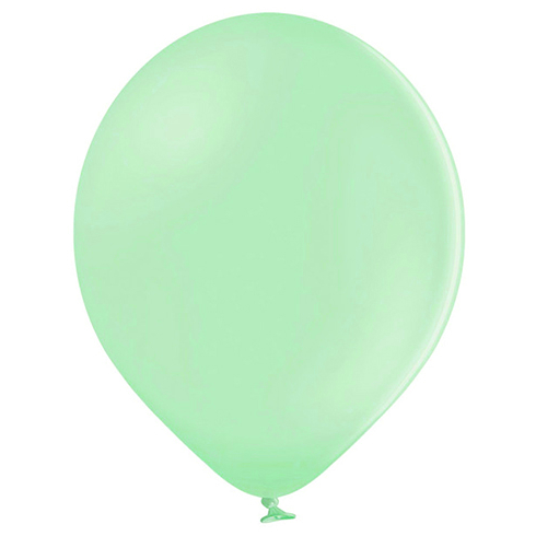 Balonek pastelový, pistácie, 30cm - 50 ks