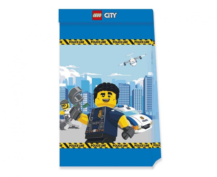 Dárkové tašky Lego City, 4 ks