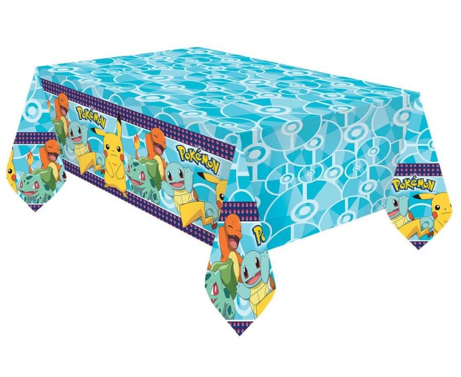 Ubrus Pokemon, plast, 180x120 cm