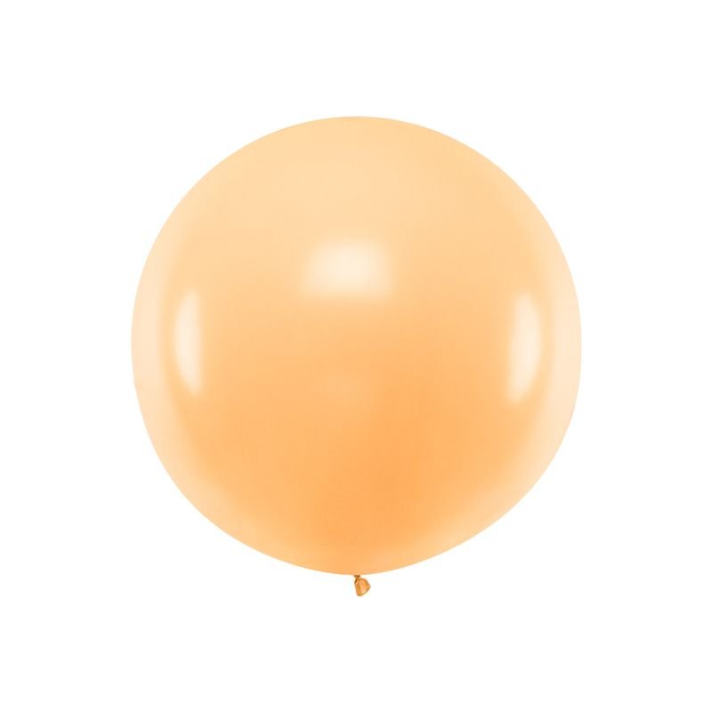 Jumbo balon oranžový, 1 m