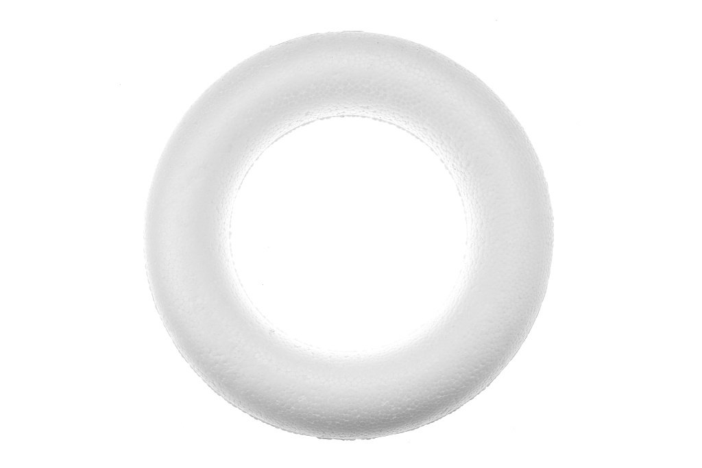Kroužek aranžovací polystyrenový 20 cm