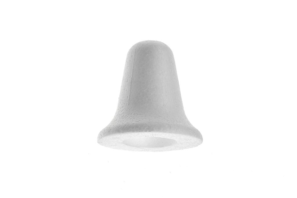 Zvonek aranžovací polystyrenový 6 cm