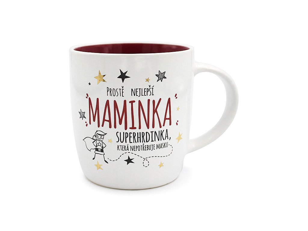 Dárkový hrnek Nejlepší maminka superhrdinka