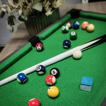 Kulečník mini VHODNÉ NA HRANÍ VEVNITŘ I VENKU