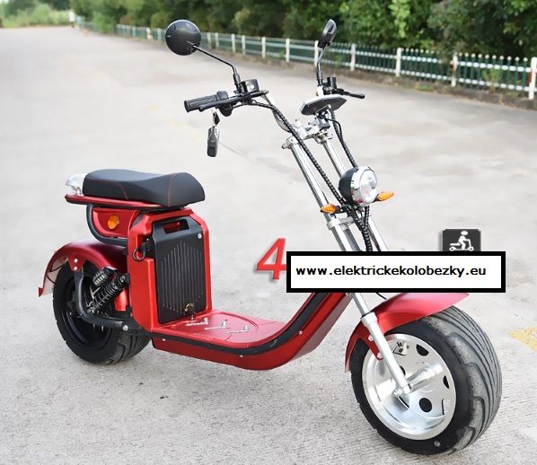 Elektrická koloběžka, skútr, scooter, kolobrnda N-4  Monstro N-4 4000 W  baterie 40 Ah