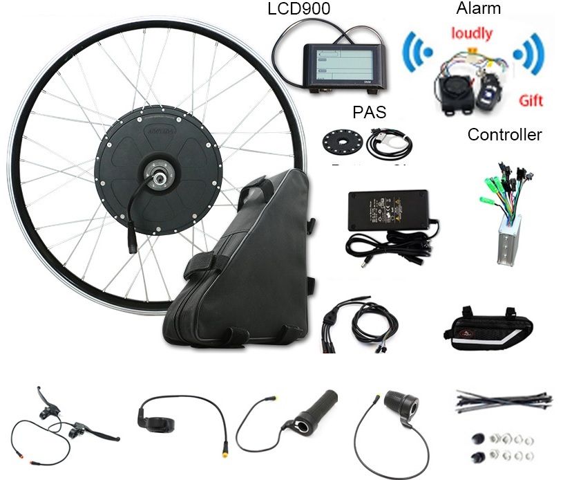 Komponenty na elektrický handbike nebo kolo